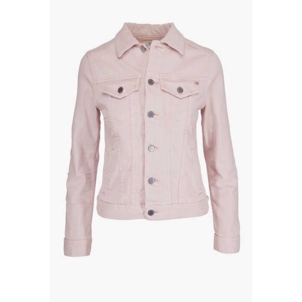 AG Adriano Goldschmied Mya Pink Denim Jacket Womens Jacket Pink Size S